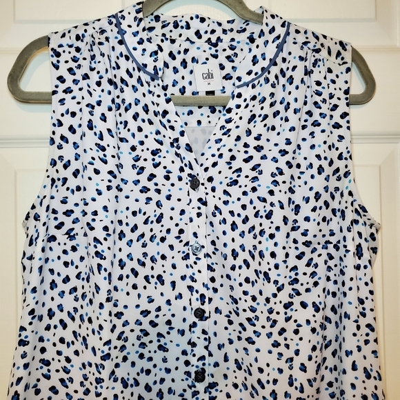 CAbi Camilla Shirtdress Style #5233 Size M - Picture 4 of 11